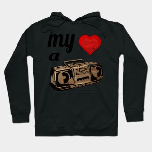 My hearts a stereo gym class heroes Hoodie